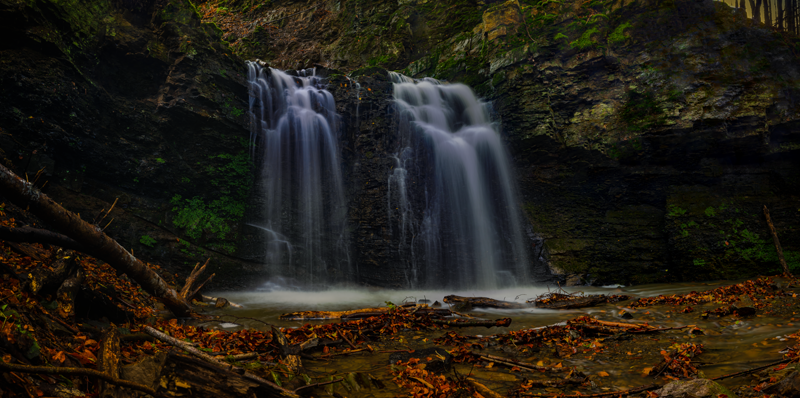 Read more about the article im Herbst bei den Wasserfällen